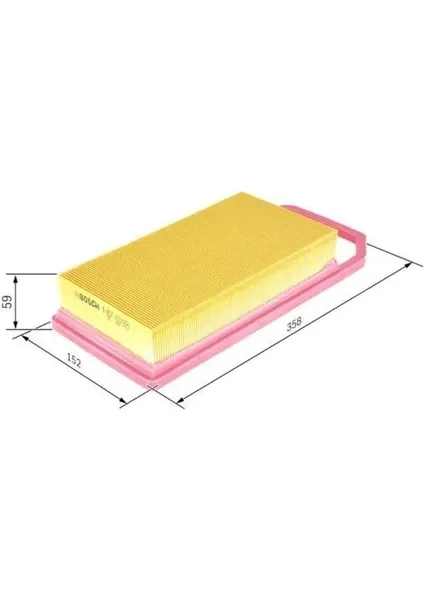 HAVA FILTRESI PEUGEOT 407 1.8,2.0,2.2 CITREON C5 1457433591