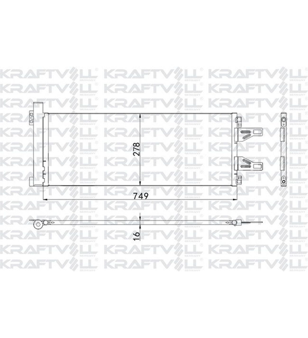 KLIMA RADYATORU BOXER III JUMPER III 2,2HDI 3,0HDI DUCATO III SCANIA 3,0JTD