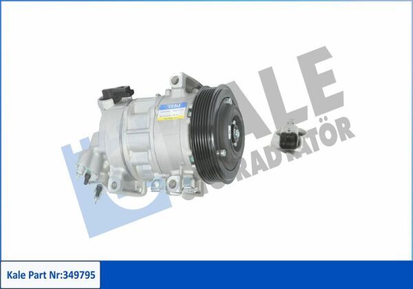 KLIMA KOMPRESORU CITROEN BERLINGO / C4 I / C4 II / DS4 / DS5 - PEUGEOT 308 / 3008 / 508/ 5008 / RCZ / PARTNER TEPE EP6C / EP6CDT / EP6CDTX [6PK - V KAYIS KASNAGI] [118.5MM] ####
