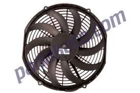 24V 12'' KOMPLE YASSI INCE EMICI KALIN FAN MOTORU HELIS AKSIYEL 5702112240006