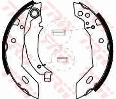 KAMPANA BALATA KITI 205 83> 306 93>01 309 / ZX 91 GS6228