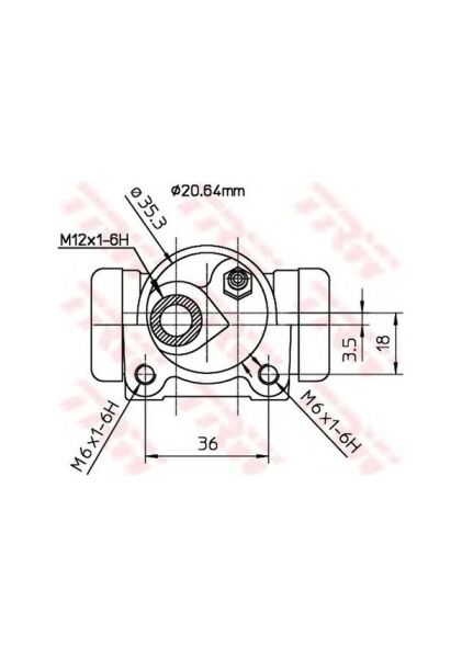 FREN SILINDIRI SOL XSARA-ZX-C ELYSEE-P206-P206+T3E-P301-P306 ABSSIZ-ZX 20.60mm BOSCH TIPI