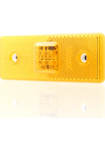 SIDE MARKER DİKDÖRTGEN SML02Y 4 LED SARI 10-30V YAN