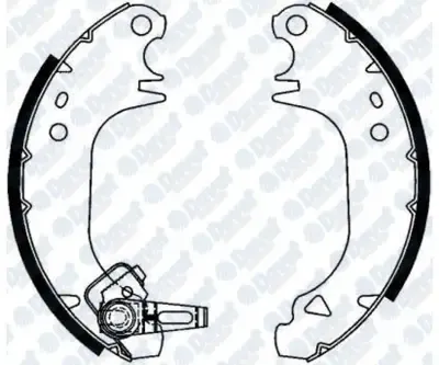 ARKA FREN BALATASI PABUCLU P106 I-II P205 I-II P309 I-II SAXO 280x30 ABSSIZ