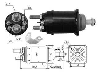 MARŞ OTOMATİGİ 24V MERCEDES BENZ ACTROS SNLS 258A
