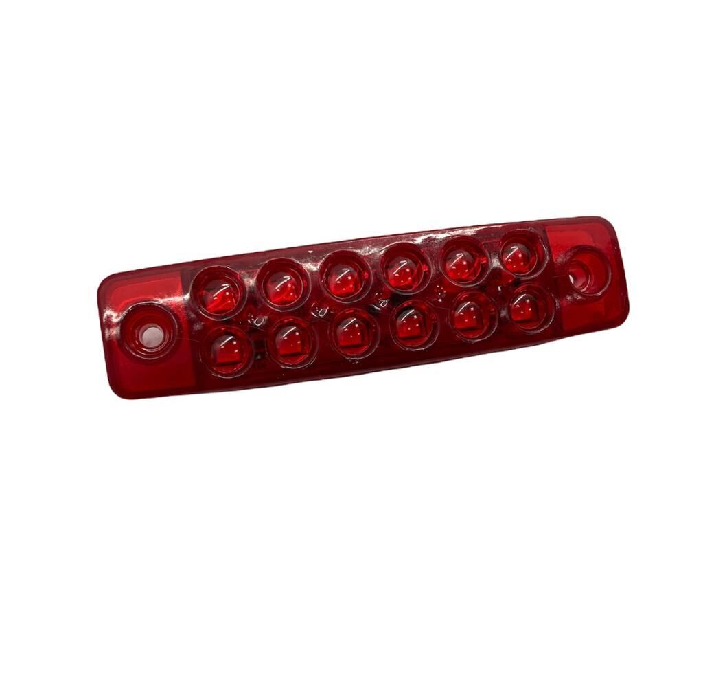 ÇAKAR LAMBA 12 LEDLİ KIRMIZI 12V 24V