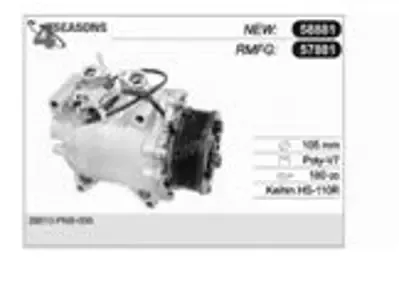 KLIMA KOMPRESORU HONDA CRV 38810PNB006