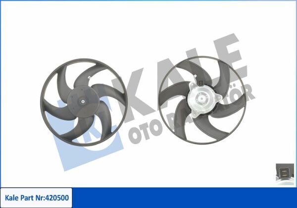 FAN MOTORU PEUGEOT BERLINGO / XANTIA / ZX / XANTIA / XSARA - 306 / 406 / PARTNER 250W 335MM FAN-MOTOR