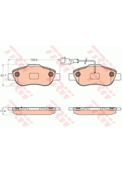 DİSK BALATA FIAT 500 ÖN