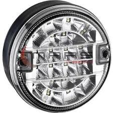 HAMBURGER STOP LAMBA 24V BEYAZ