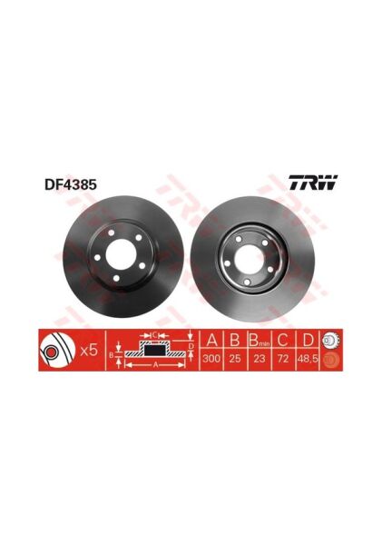 FREN DİSK MAZDA 300mm