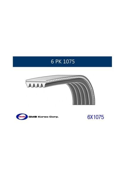 GMB 6PK1075 - KANALLI KAYIS
