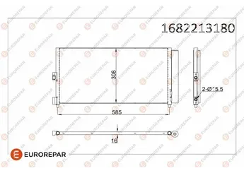 KLIMA RADYATÖRÜ FIAT IDEA (350) PUNTO (188) DOBLO (119)