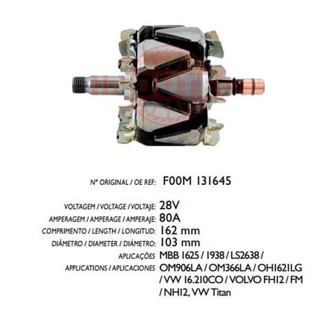 ALTERNATÖR ROTOR
