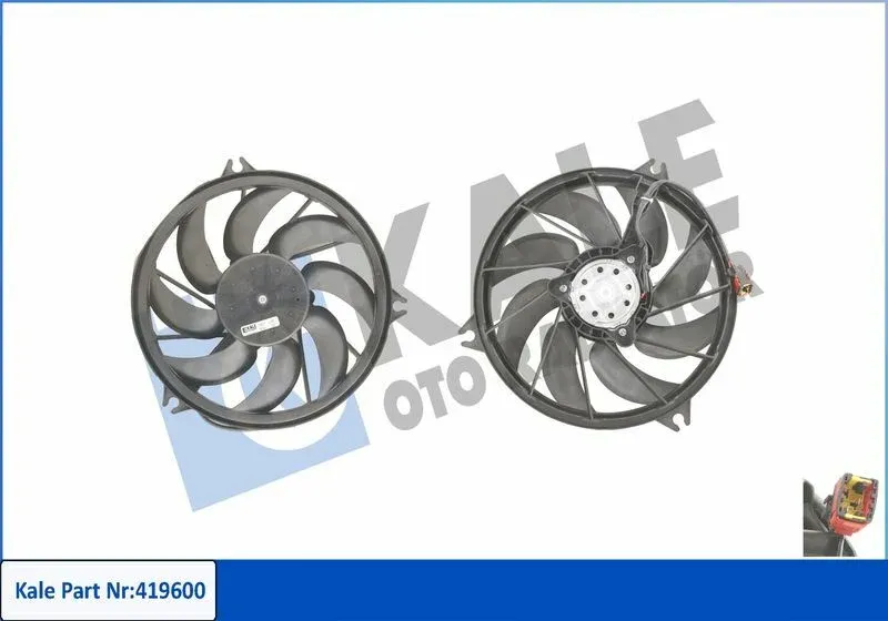 FAN MOTORU PEUGEOT 206 CC / 206 / 206 SW 200W 392MM FAN-MOTOR