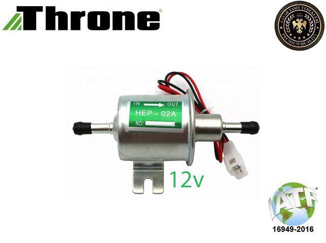 YAKIT POMPASI UNIVERSAL 12V 1mpa 2.5-4psi/HEP-02A BENZIN OTOMATİĞİ