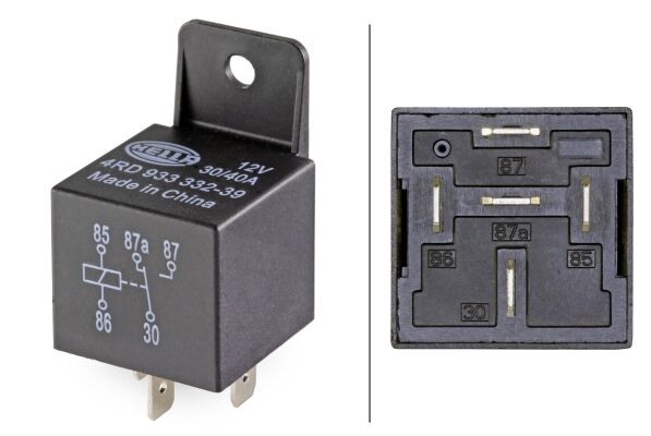 SAPLI RÖLE 12V 5 LI ÇIFT PLATINLI E.NO 4RD 333 332-041