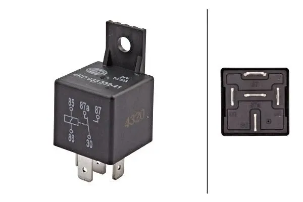 SAPLI RÖLE 24V 5 UÇLU C.P 4RD 933 332-061