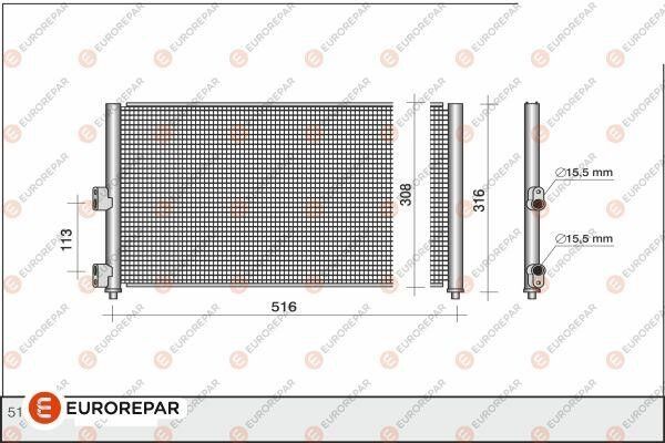 KLIMA RADYATÖRÜ FIAT IDEA PUNTO LANCIA MUSA
