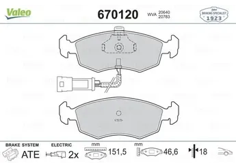 DISK FREN BALATA ON FORD FIESTA III 89>95/ESCORT III/IV 83>90/SIERRA 85>93 ####