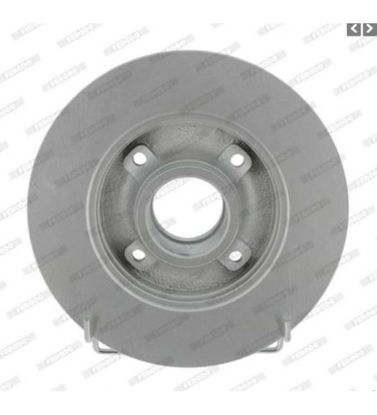 ARKA FREN DISKI AYNASI DUZ 4 BIJON C4-P307 PORYALI - RULMANSIZ 1.4I-1.6 HDI-1.6I-2.0 HDI-2.0I 249x9x0