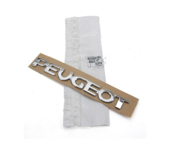 Peugeot 206 Bagaj Peugeot Yazısı Orjinal