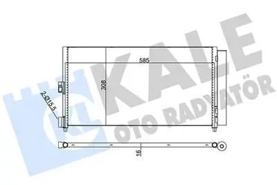 KALORIFER RADYATORU FIAT 1 SIRA ALB SISTEMI DOBLO PUNTO IDEA 1.9D 1.9JTD 1.3JTD
