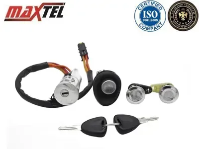 KONTAK ANAHTARI DACIA LOGAN I (LS) (04-15)  ŞİFRE TAKIMI-BAGAJ KİLİTLİ SET6001549589