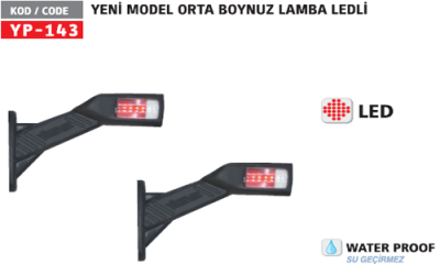 YENİ MODEL ORTA BOYNUZ LAMBA LEDLİ