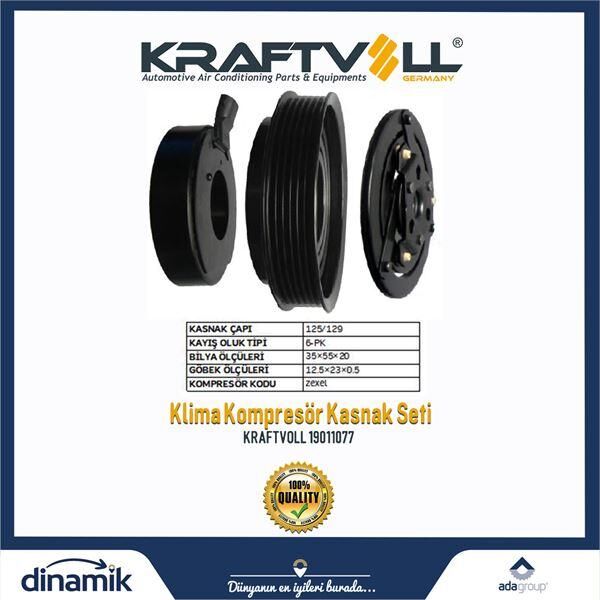 KLIMA KOMPRESOR KASNAK SETI QASHQAI 1,5 DCI 2007> ALMERA 2003> MEGANE III 1,4 16V 1,6 16V MEGANE II