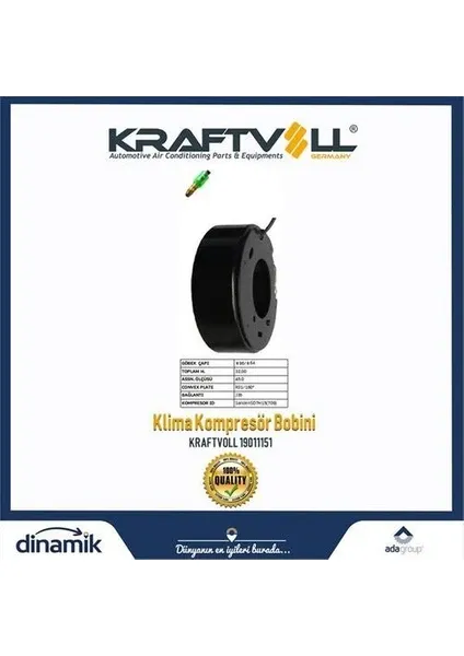 KLIMA KOMPRESOR BOBINI SANDEN-7H15-(709)-12V