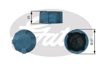 SOGUTMA KAPAGI FIAT BRAVO 10- FIORINO 07- LINEA 07- GATES RC216