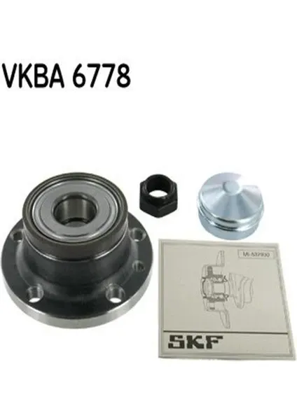 ARKA TEKER RULMANI DOBLO 1.4 1.3D EGEA 1.4 LPG LI FIAT 500 L 10> ABS LI SKF VKBA 6778