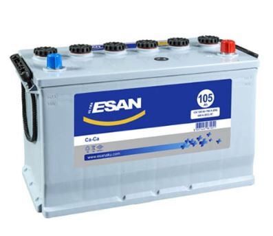 AKU 12 VOLT 105 AMPER  BUSONLU R+ DUZ KUTUP 175×346x228