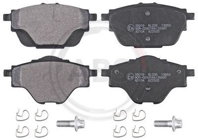 DISK FREN BALATASI ARKA CITROEN C4 PICASSO 1.6 1.6D 02 13> PEUGEOT 3008 1.6D 2.0D 11 16> 308 1.6 1.6D 2.0D 05 15> PEUGEOT 5008 1.2 1.6 1.6D 2.0D 12 16>