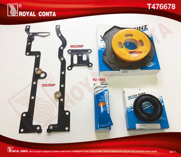 ALT TAKIM CONTA T476670 REINZ KECELI S.LASTIKLI PEUGEOT BOXER JUMPER 2.2HDI FORD TRANSIT V347 2.2TDCI 06=>