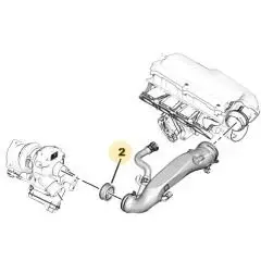 YAKIT BORUSU KANISTER DEPO HORTUMU 308 -3008 1.6 THP MOTOR