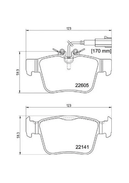 FREN BALATASI ARKA ALFA ROMEO GIULIA 2.2D 2015- 77367718