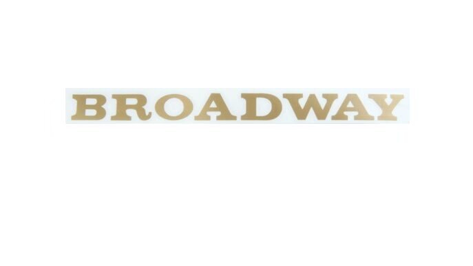 BROADWAY EM KAĞIT YAZI BAL KÖPÜĞÜ