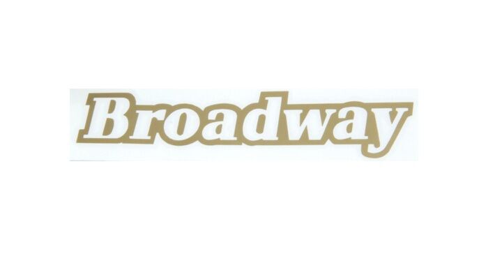 BROADWAY KAĞIT YAZI BAL KÖPÜĞÜ