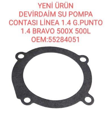 LINEA-G.PUNTO 1.4-BRAVO-500X-500L DEVİRDAİM SU POMPA CONTASI  TAKIM