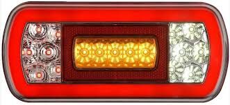 NEON DIKDORTGEN LAMBA 24V LEDLİ