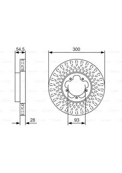 FREN DISK FORD TRANSIT ON