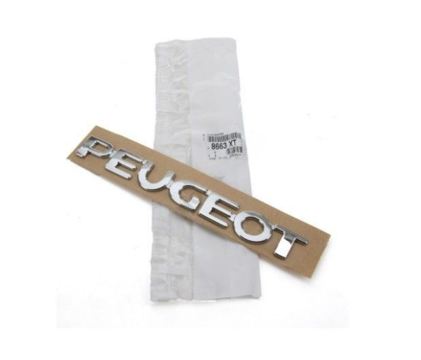 Peugeot 106 Bagaj Peugeot Yazısı Orjinal