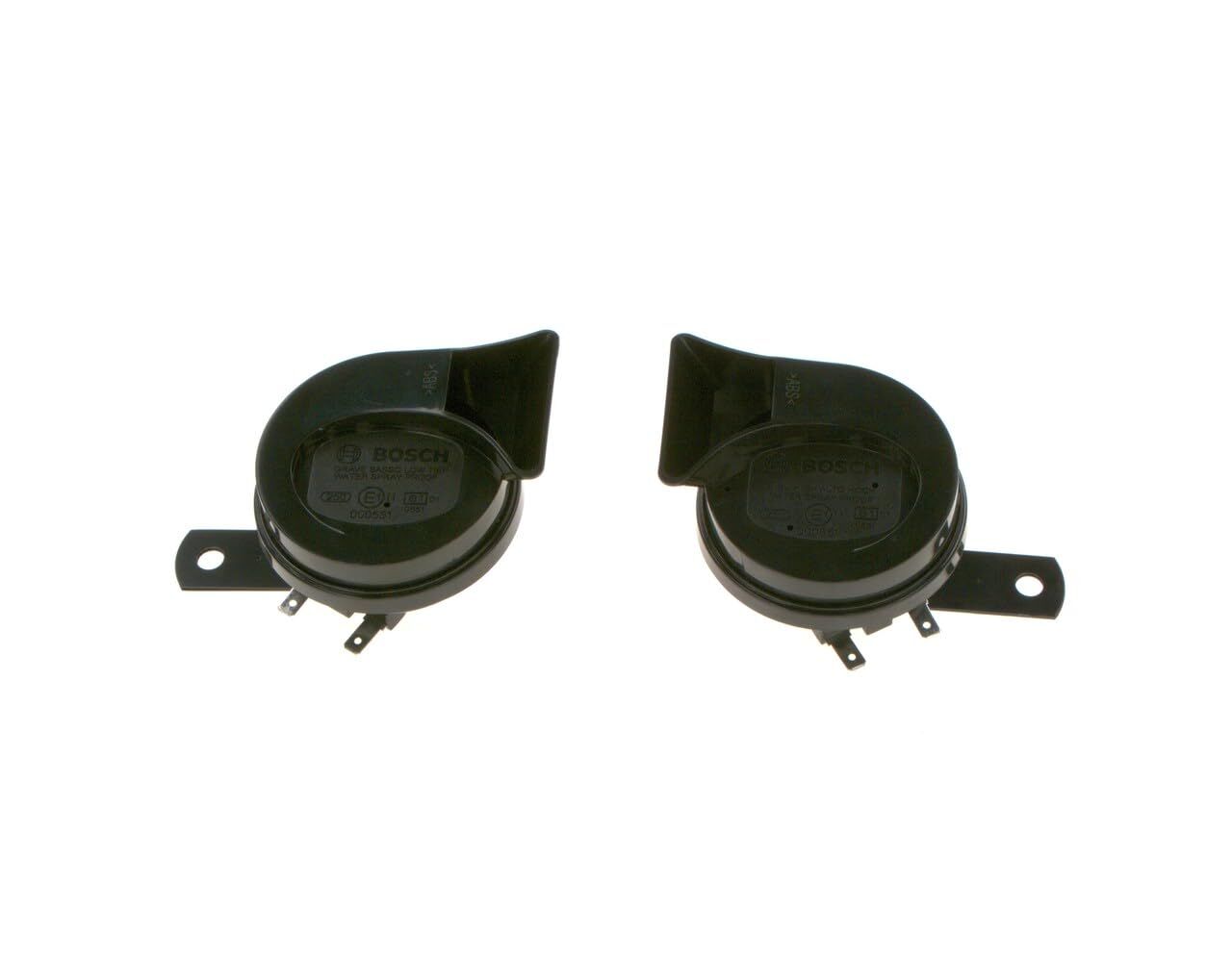 Korna EC6, SET (ıçerık: 0986AH0741 + 0986AH0742), 12V, 60W, 400/500 Hz, Sıyah
