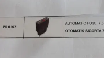 OTOMATIK SİGORTA7.5 AMPER