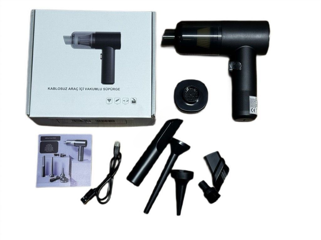 Peugeot 407 Araç Içi Elektrikli Süpürge 120W Şarjlı