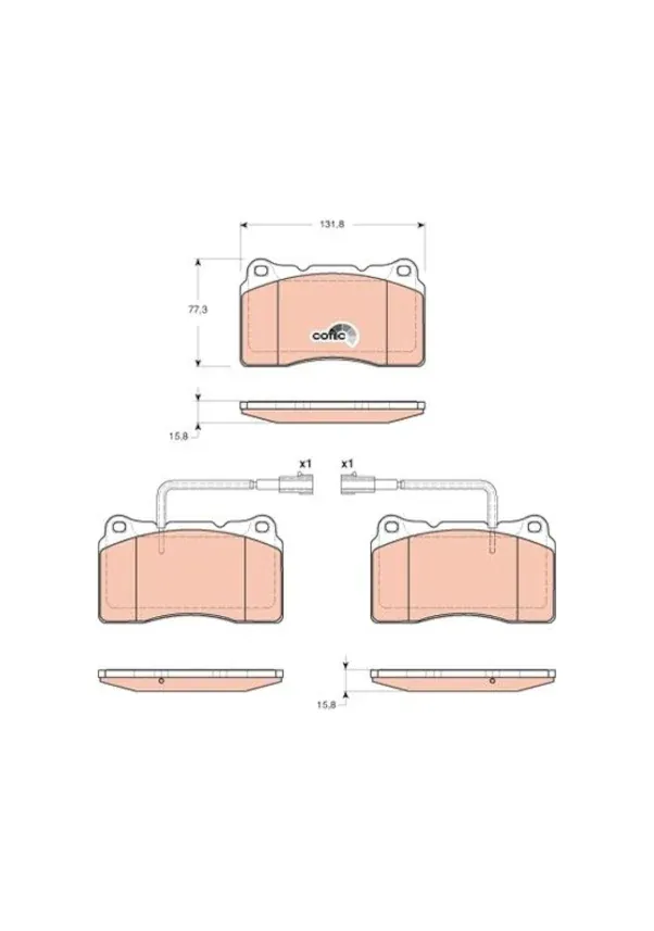 DISK BALATA MITSU-LANCER VI/SUBARU SIMLI ON GDB1648-1431-1608-1363