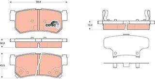 DISK BALATA SSANG YONG Rexton (04/2002-) AR